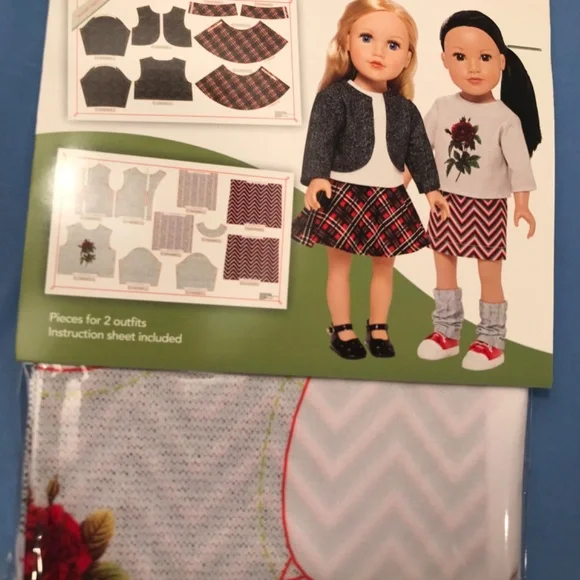 American girl size doll clothes fabric sew craft toys dresses - Picture 8 of 12